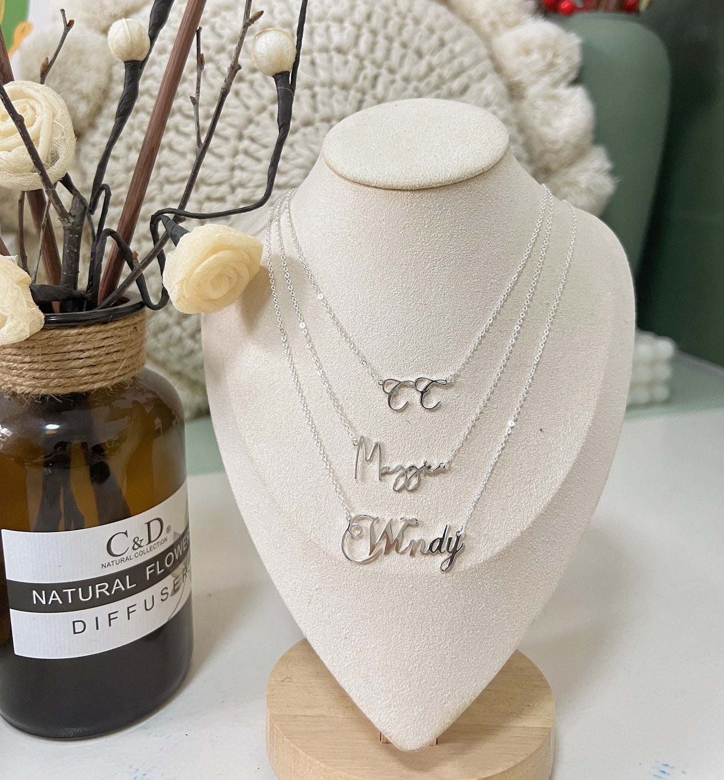 Personalized Name Necklace - 18K Gold or Silver