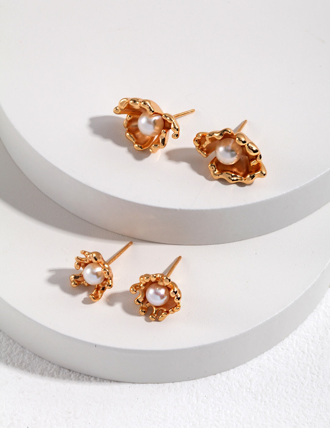 Waves of Light Earrings – Ocean-Inspired Series