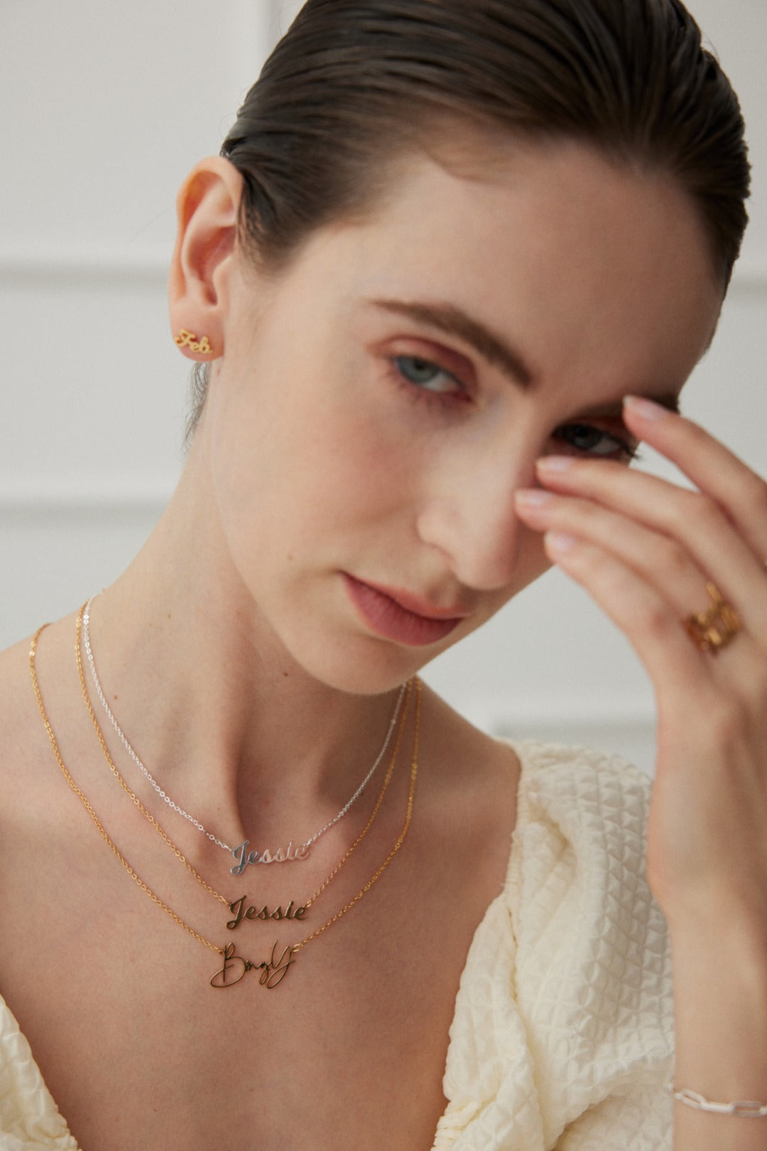 Personalized Name Necklace - 18K Gold or Silver