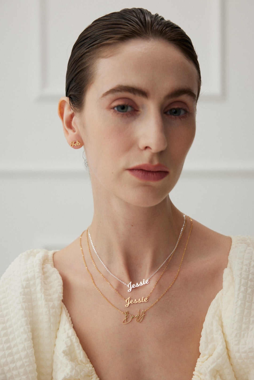 Personalized Name Necklace - 18K Gold or Silver