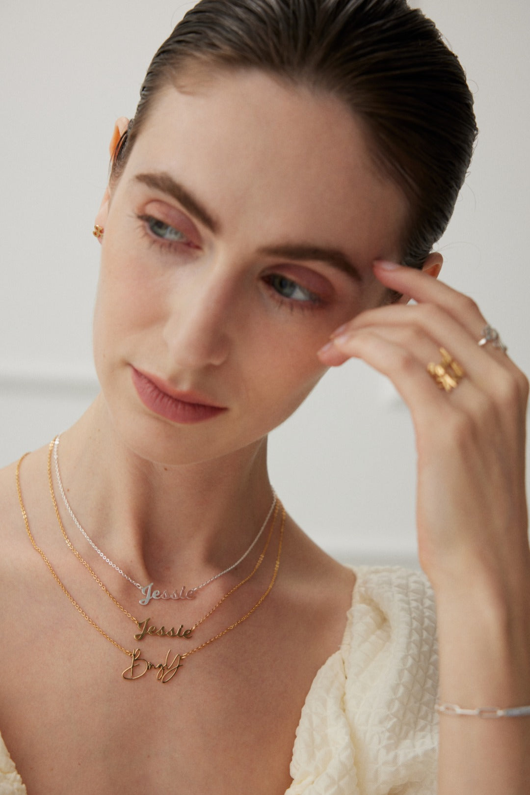 Personalized Name Necklace - 18K Gold or Silver